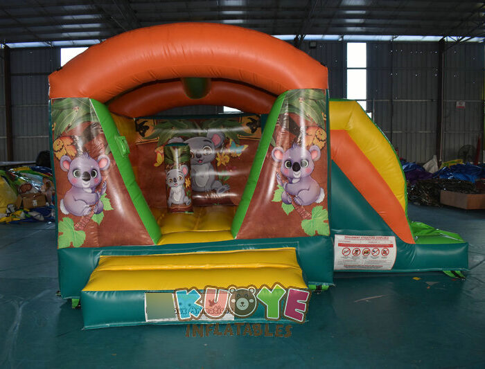 CB263 Indoor Koala Bear Bouncy Castle with Slide Combo Units for sale 2