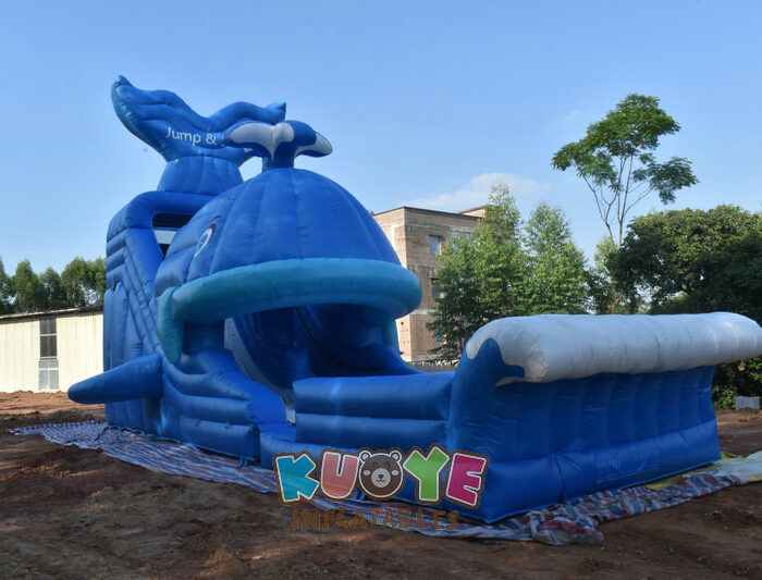 WS230 Giant Whale Splash Water Slide Water Slides for sale 2