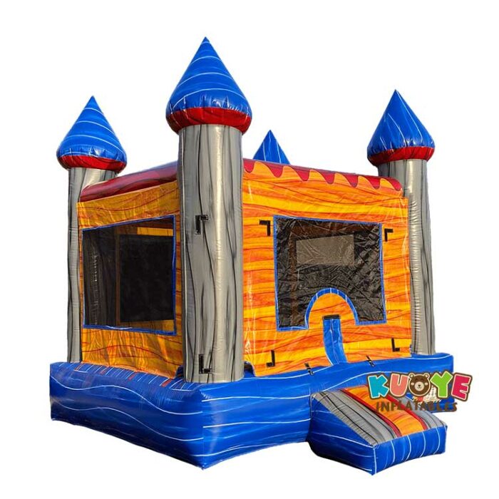 BH200 14’H Marvelous Blue Jumper Bounce Houses / Bouncy Castles for sale 5