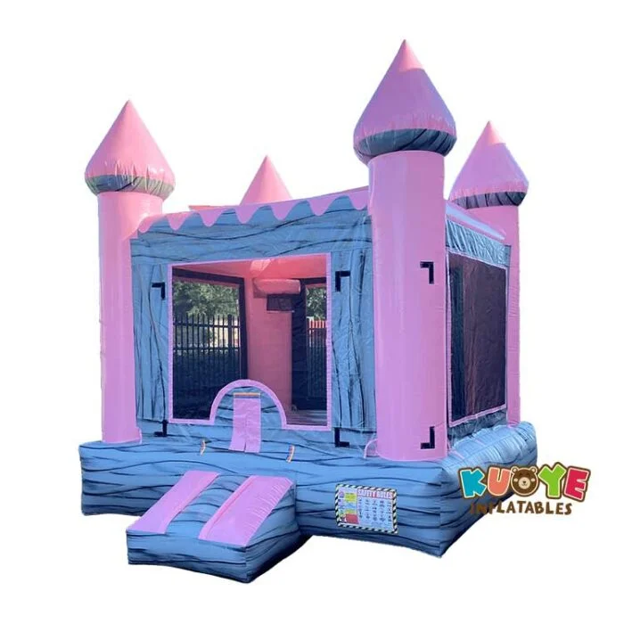 BH203 14’H Marble Pink Bounce House Bounce Houses / Bouncy Castles for sale