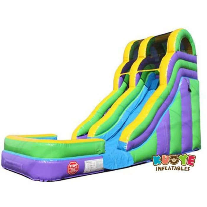 WS365 18ft Slide Wet N Dry Green Water Slide