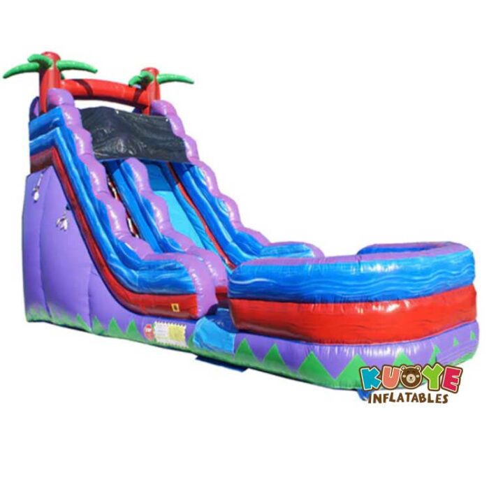 WS237 21ft Purple Super Wet n Dry Water Slide Water Slides for sale 3