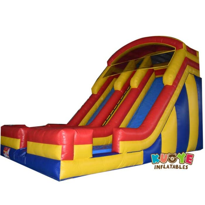 SL075 Dual Lane Inflatable Slide Inflatable Slides for sale 3