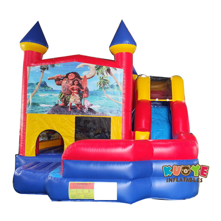 CB285 Moana Bounce house With Slide KUOYE Inflatables