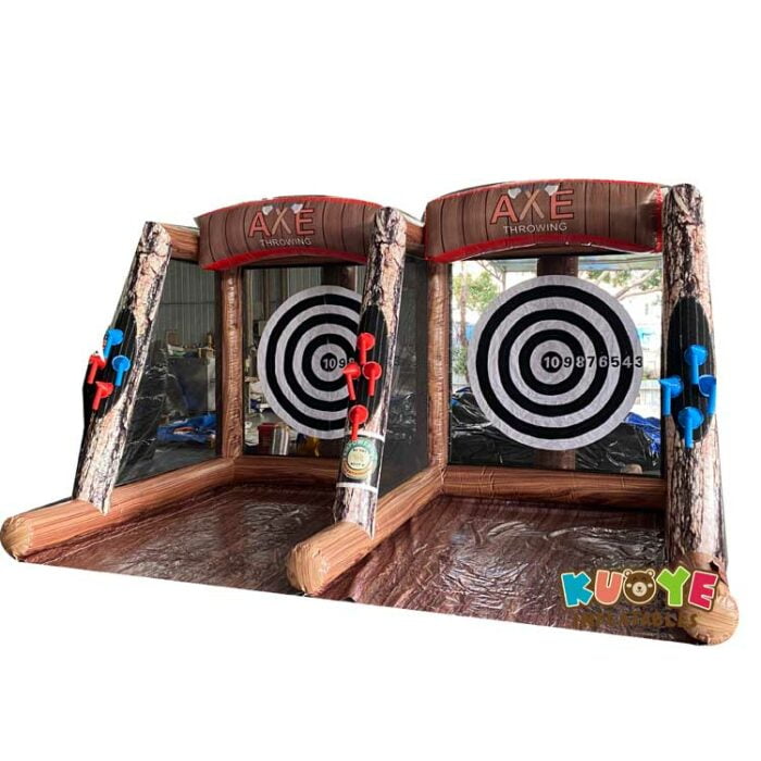 SP096 Double Axe Throw with 12 Axes Sports/Interactive Games for sale