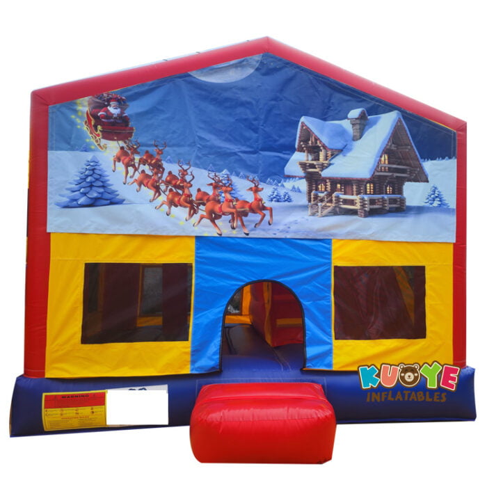CB300 Christmas Internal Slide Jumping Castle Combo Units for sale 3