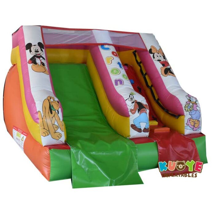 SL082 Small Mickey Slide Inflatable Slides for sale