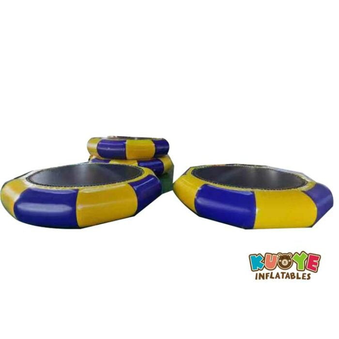WG31 Inflatable Floating Trampoline for Water Park and Bungee Jump Water Games for sale 3