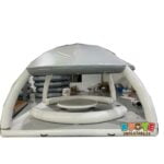 WG34 13x13ft Inflatable Aqua Banas Aquabanas Floating Lounge Sofa