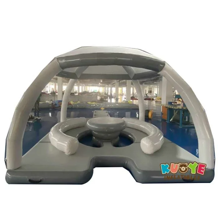 SP075 16x8m Customized Inflatable Water Volleyball Court - KUOYE Inflatables