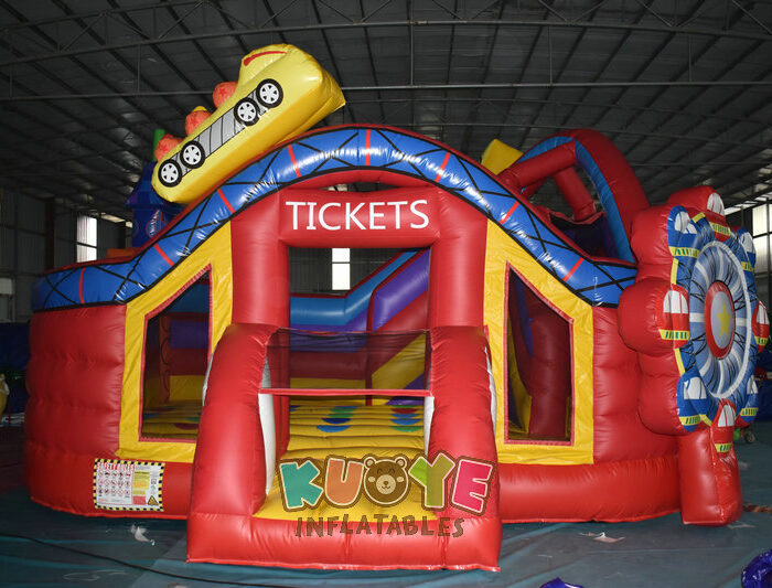 CB304 Multiplay Rollercoaster Bouncy Castle Combo Units for sale 2
