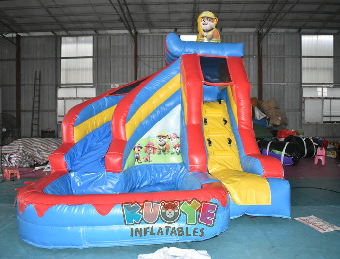 WS303 Paw Patrol Splash N Slide Small Water Slide Water Slides for sale 2