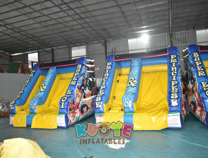 SL088 Super Heroes Slide Inflatable Slides for sale 2