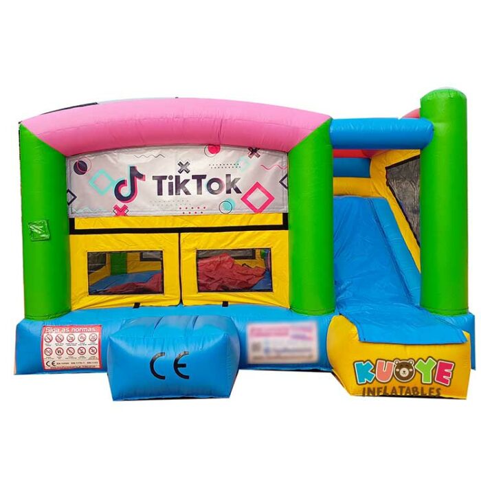 CB317 TikTok Inflatable Bouncing Castle with Slide Combo Units for sale 3