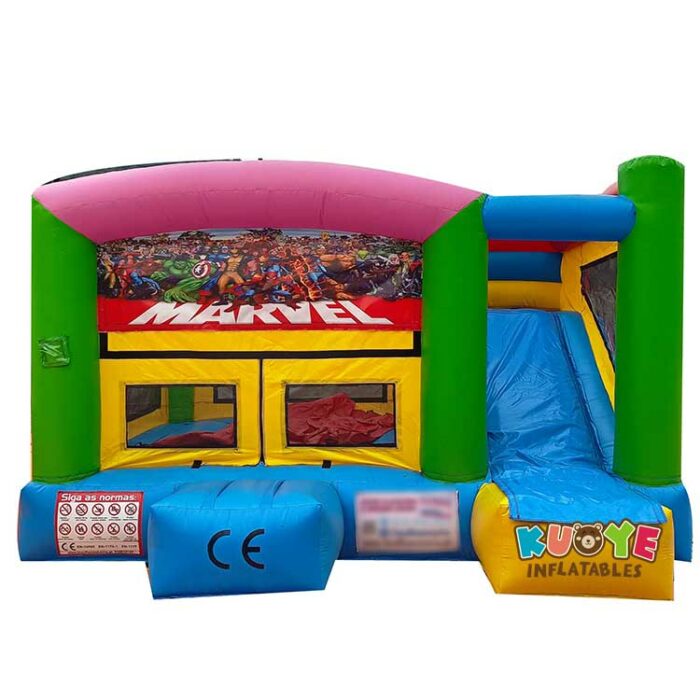CB321 Indoor/ Outdoor Marvel Castle Combo With Side Slide Combo Units for sale 3