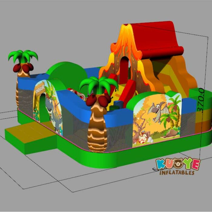 AP020 Dino Toddlers Playland Inflatable Bounce Castle Playlands for sale 4