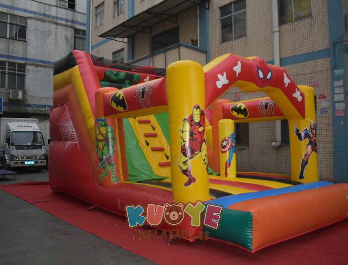 KYSC27 Hulk and Superheroes Slide Inflatable Slides for sale 2