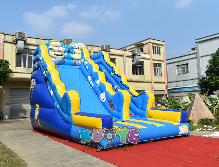KYSC26 Blue Yellow Minions Slide Inflatable Slides for sale 2