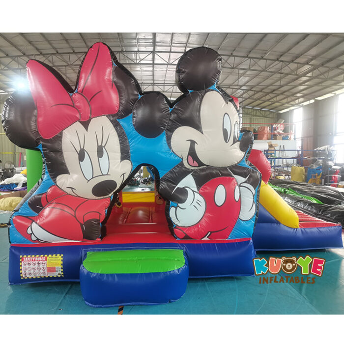 KYCB02 Mickey & Minnie Inflatable Castle Slide Combo Combo Units for sale 6