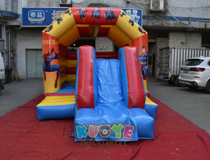 KYCB24 Superheros Bouncy Castle with Slide Combo Units for sale 2