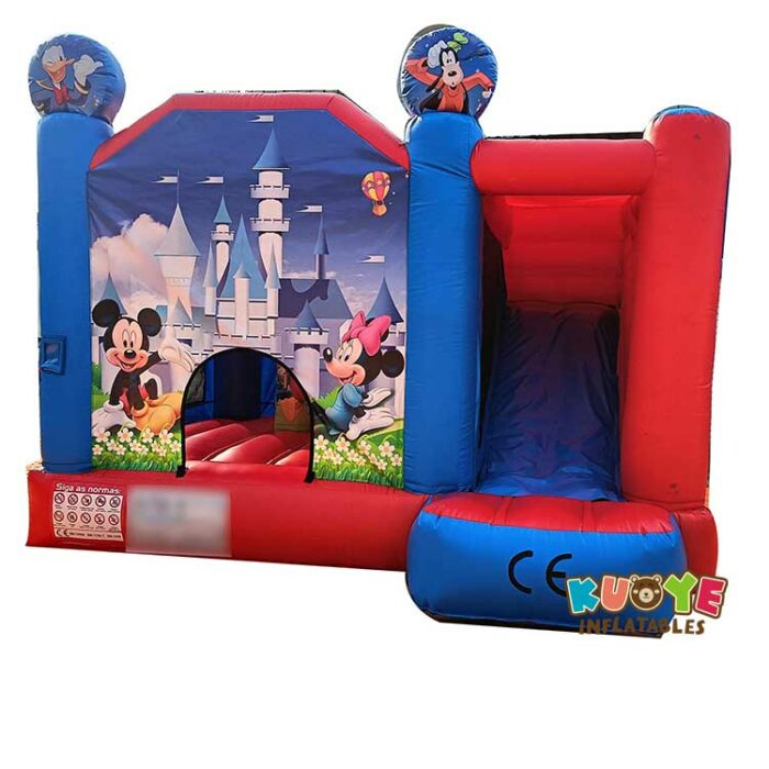 CB324 Indoor / Outdoor Mickey Mouse 4 in 1 Inflatable Combo Combo Units for sale 3