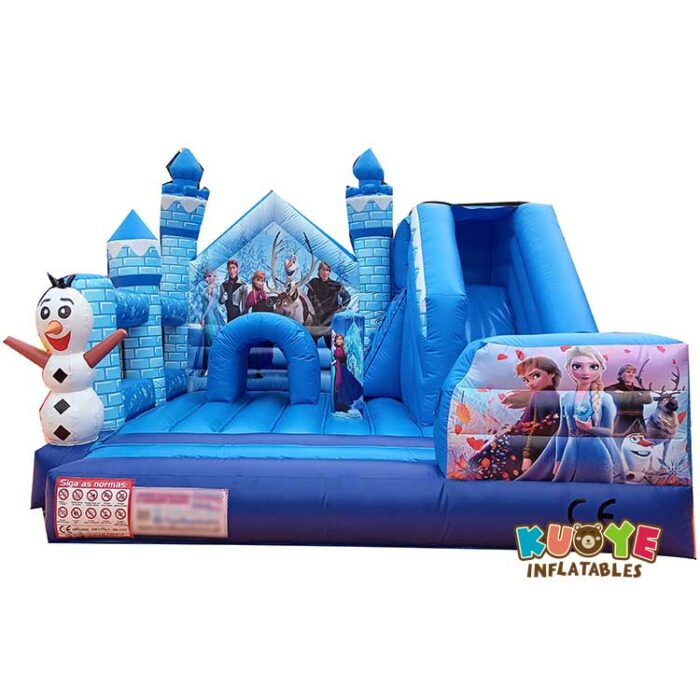CB340 Commercial Frozen Castle Jumping Castle Combo Combo Units for sale 3
