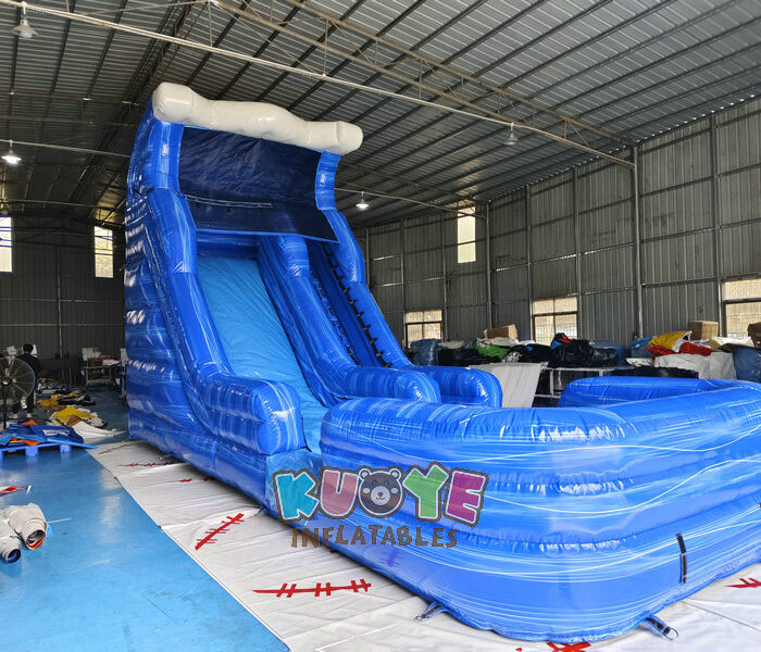 WS308 16ft Aqua Tide Wave Splash Pool Slide Water Slides for sale 2