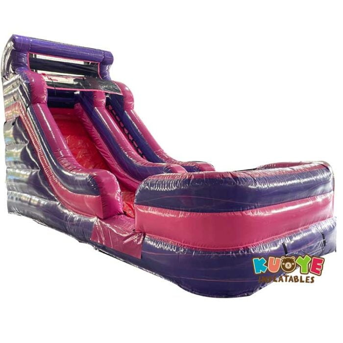 WS309 16ft Purple Pink Passion Wet N Dry Water Slide Water Slides for sale