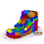 WS317 13ft Lego Block Slide