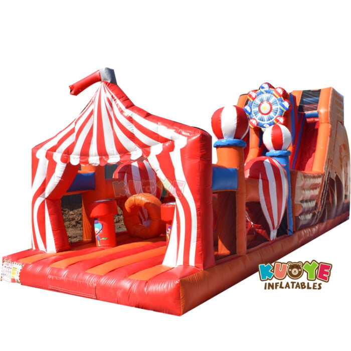 OB81 Carnival Playland Inflatable Obstacle Course Obstacle Courses for sale
