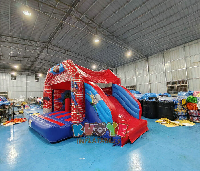 CB348 Superheroes Bounce House Combo Combo Units for sale 2