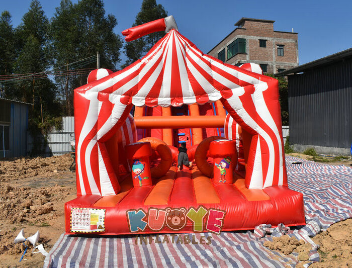 OB81 Carnival Playland Inflatable Obstacle Course Obstacle Courses for sale 2