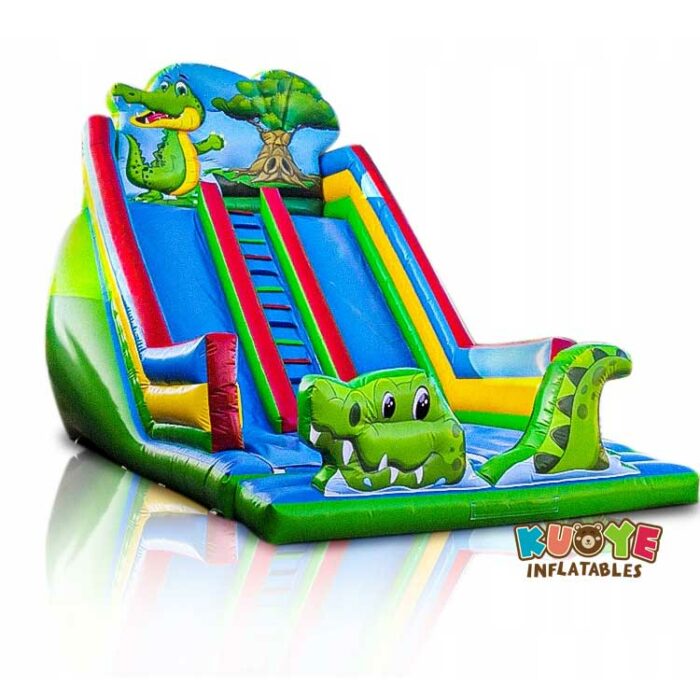 SL092 Dinosaur Inflatable Slide Trampoline Inflatable Slides for sale 3