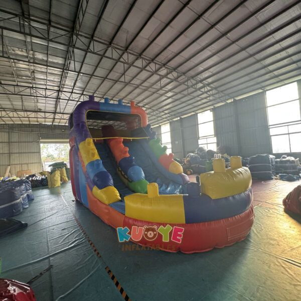 WS317 13ft Lego Block Slide (9) WS317 13ft Lego Block Slide (9)