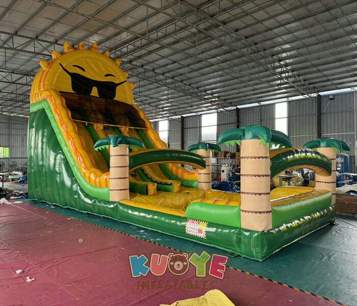 WS320 22ft Inflatable Paradise Sunshine Water Slide Water Slides for sale 2