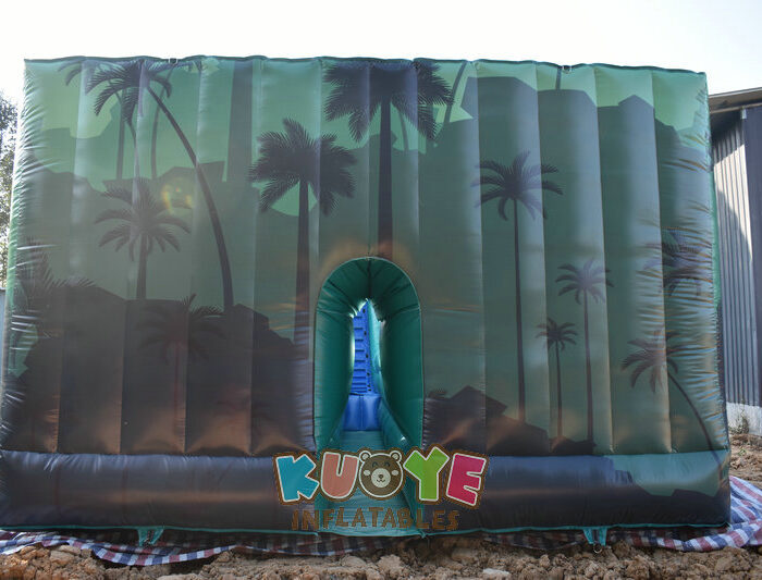 SP121 Custom Jungle Inflatable Zip Line Sports/Interactive Games for sale 2