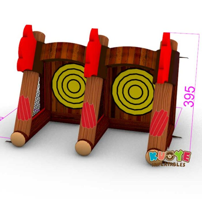 SP122 2-Player Axe Throwing Target Game Inflatable Sports/Interactive Games for sale 3