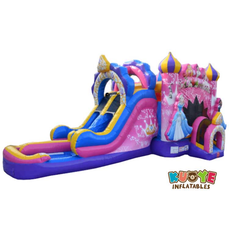 Cb354 Diamond Princess Combo Bouncer Inflatable Kuoye Inflatables