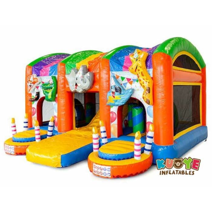 CB356 Multiplay Circus Candy Party Bounce House Combo Units for sale