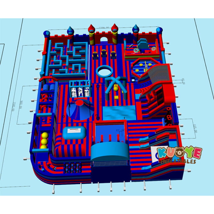 AP030 Biggest Inflatable Park In The World Playlands for sale 3