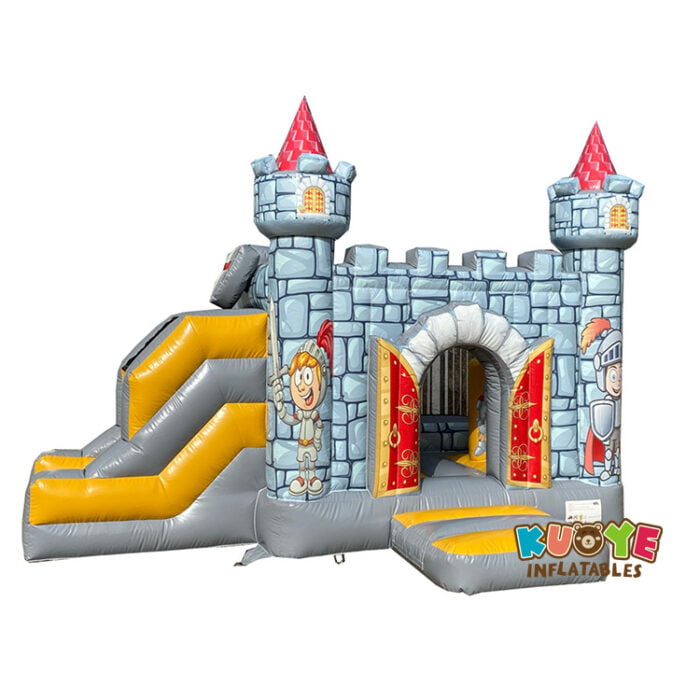 CB374 Multiplay Bouncy Castle Knight Combo Units for sale 3