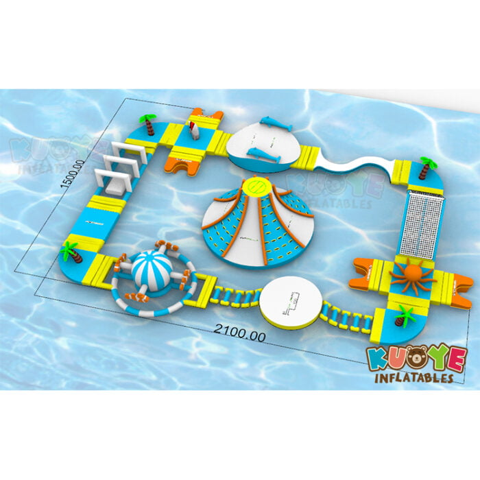 WP021Newest Design Water Park Floating Water Parks for sale