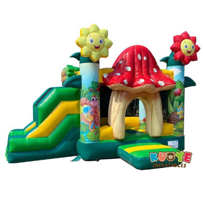 CB377 Mini Bouncy Castle with Slide Combo Units for sale