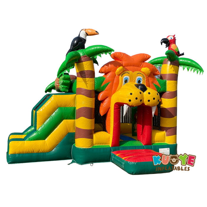 CB378 Jungle Bouncy Castle Combo Units for sale