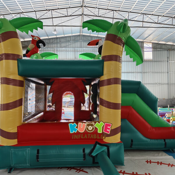 CB378 Jungle Bouncy Castle06 CB378 Jungle Bouncy Castle