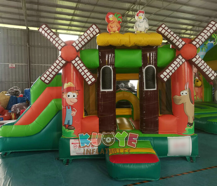 CB379 Bouncy Castle Farm Combo Units for sale 2
