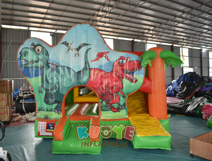 CB368 Small Dino Bouncy Castle Combo Units for sale 2