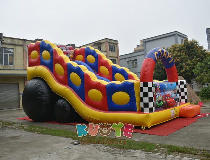 SL100 Cars Slide Inflatable Slides for sale 2