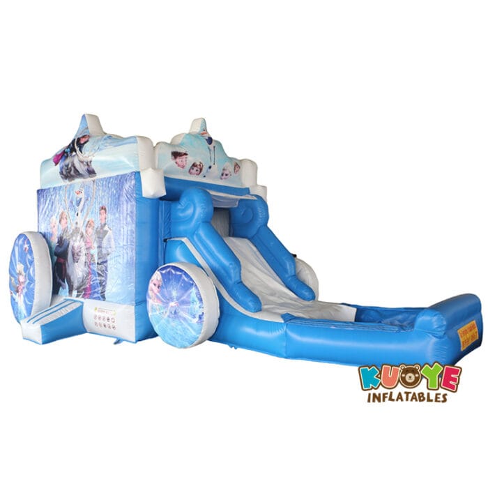 CB385 Frozen Carriage Bouncy Castle Combo Combo Units for sale