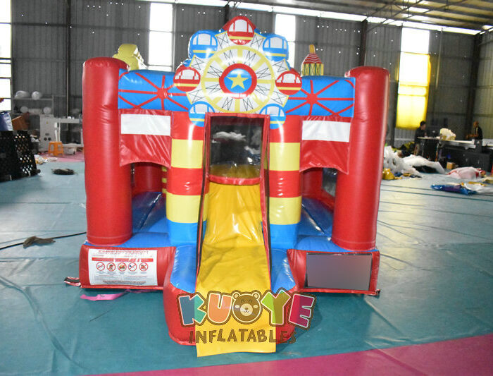 CB389 Small Ferris Wheel Bouncy Castle Combo Units for sale 2